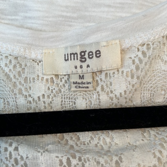 Umgee white tank top - Picture 4 of 4